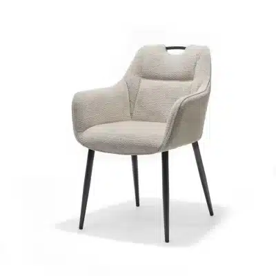 Armstoel Adele, 3 kleuren Bliss stof