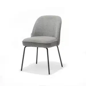 Eetkamerstoel Luxor, 3 kleuren Aragon stof