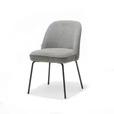 Eetkamerstoel Luxor, 3 kleuren Aragon stof