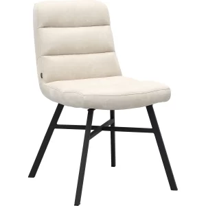 Eetkamerstoel Bowie, 3 kleuren Microvezel