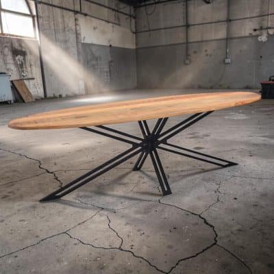 Eettafel ovaal Mango (SHOWROOMMODEL)